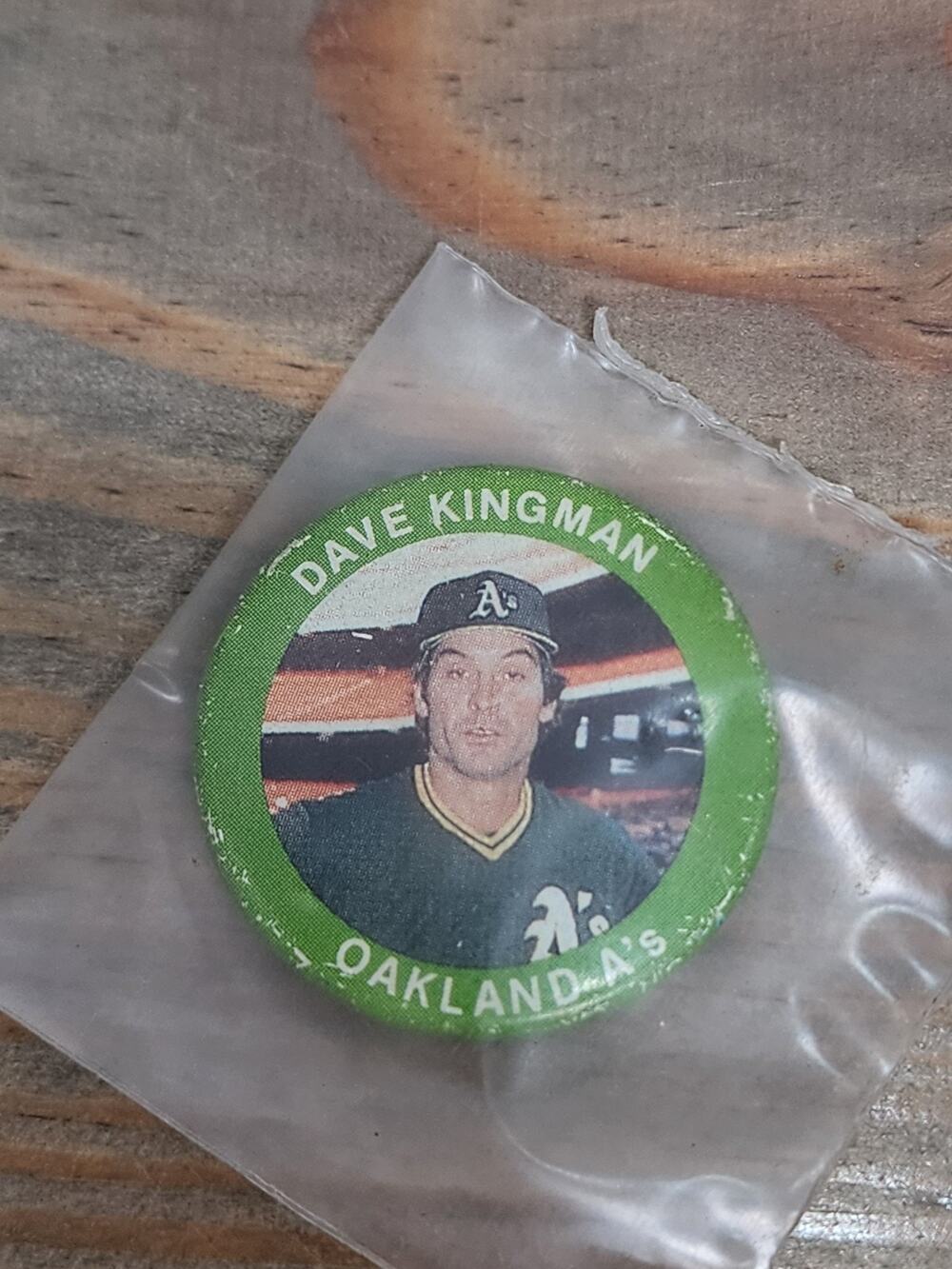 Dave Kingman 1984 Fun Foods Pin Back Button # 36